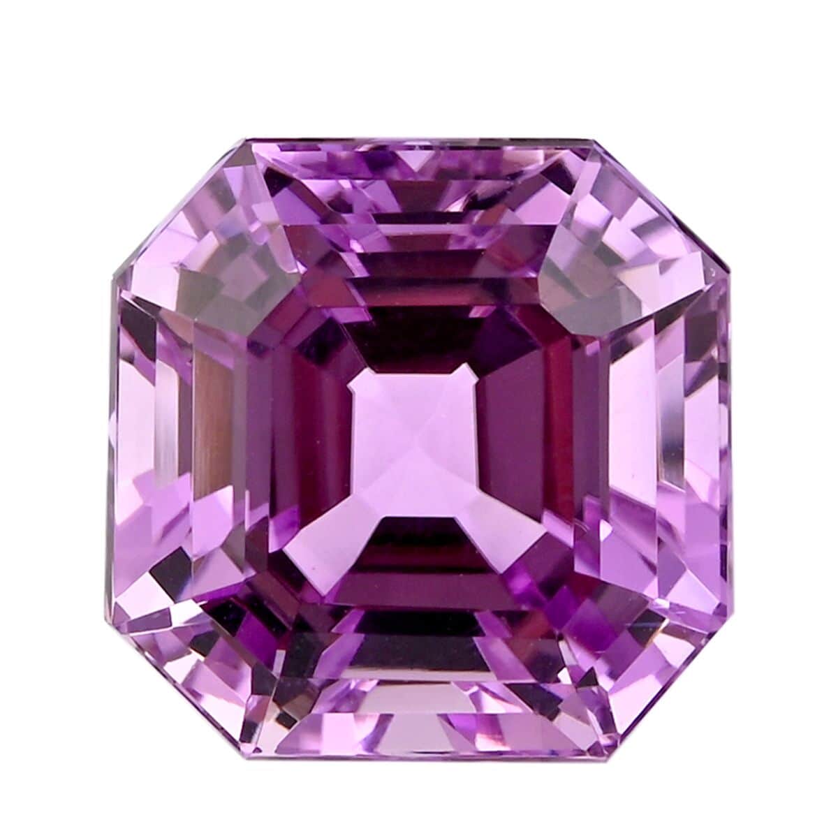 AAAA Asscher Cut Patroke Kunzite (Sqr Free Size) 12.00 ctw image number 0