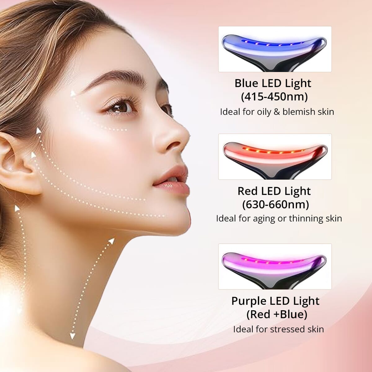 LunaMour Necklite LED & Microcurrent Device (Lifetime Warranty) image number 4