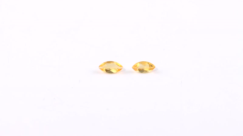 Jalisco Fire Opal Set of 2 (Mrq 5x2.5 mm) 0.17 ctw