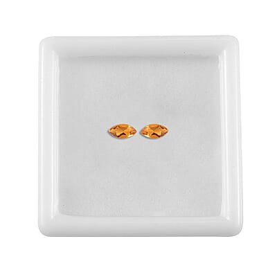 Jalisco Fire Opal Set of 2 (Mrq 5x2.5 mm) 0.17 ctw