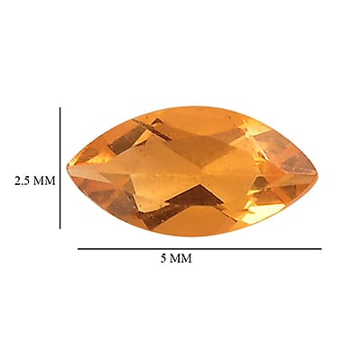 Jalisco Fire Opal Set of 2 (Mrq 5x2.5 mm) 0.17 ctw