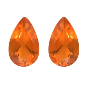 Jalisco Fire Opal Set of 2 (Pear 5x3 mm) 0.24 ctw