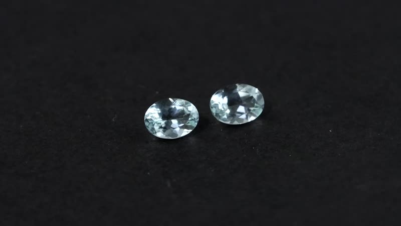 Goshenite Set of 2 (Ovl 7x5 mm) 1.21 ctw