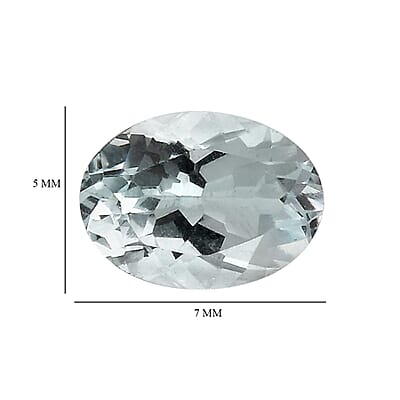 Goshenite Set of 2 (Ovl 7x5 mm) 1.21 ctw