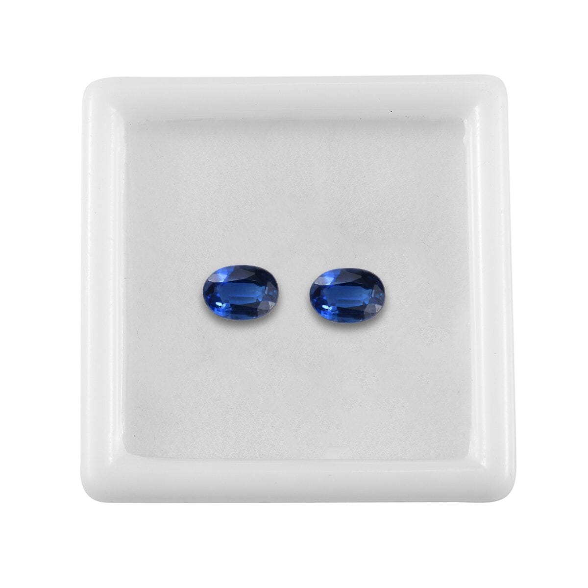 AA Kashmir Kyanite Set of 2 (Ovl 7x5 mm) 1.84 ctw image number 2