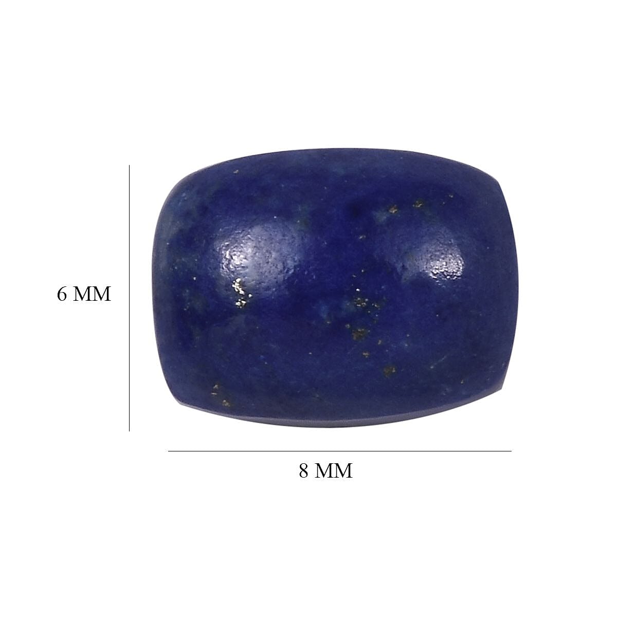 Lapis Lazuli (Cush 8x6 mm) 1.28 ctw