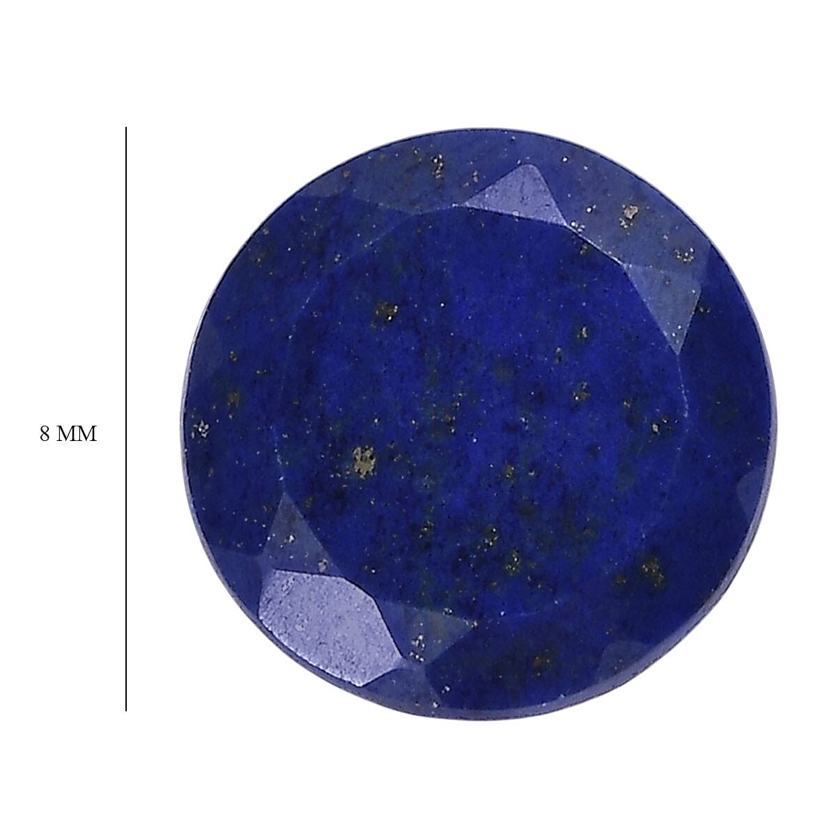 Lapis Lazuli (Rnd 8 mm) 1.65 ctw