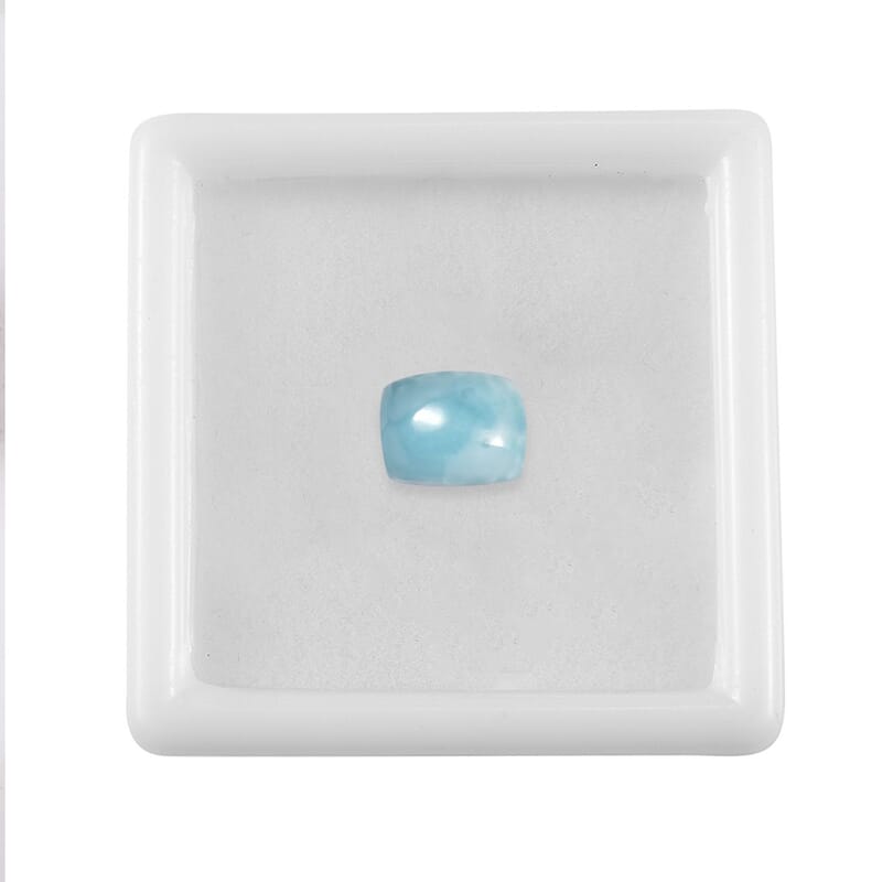 Larimar (Cush 9x7 mm) 2.37 ctw