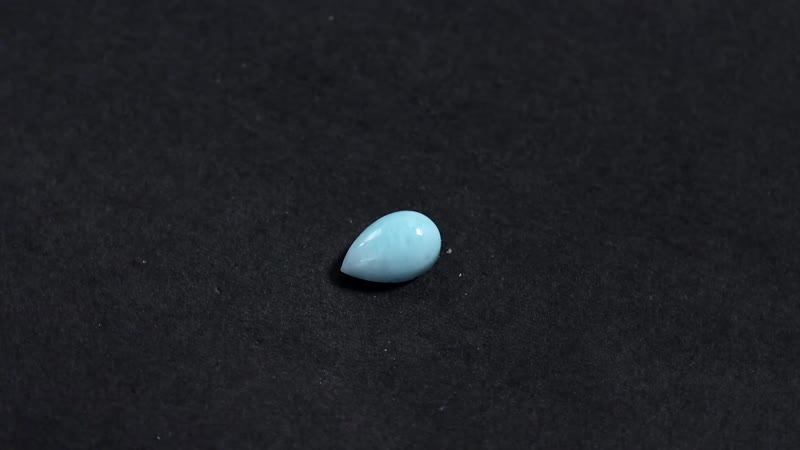 Larimar (Pear 8x5 mm) 0.87 ctw