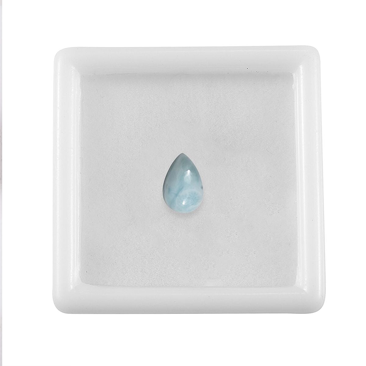 Larimar (Pear 8x5 mm) 0.87 ctw