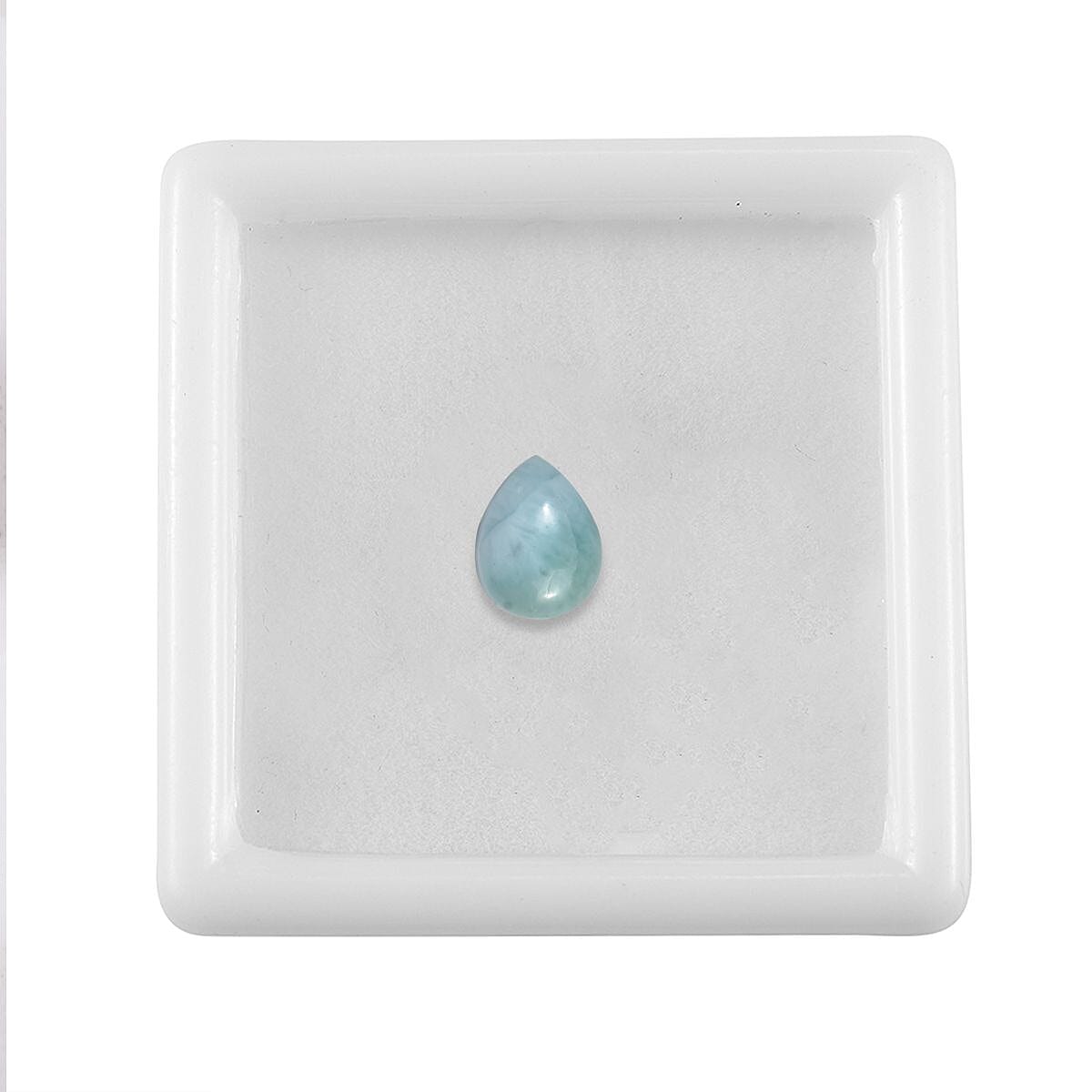 Larimar (Pear 8x6 mm) 1.13 ctw