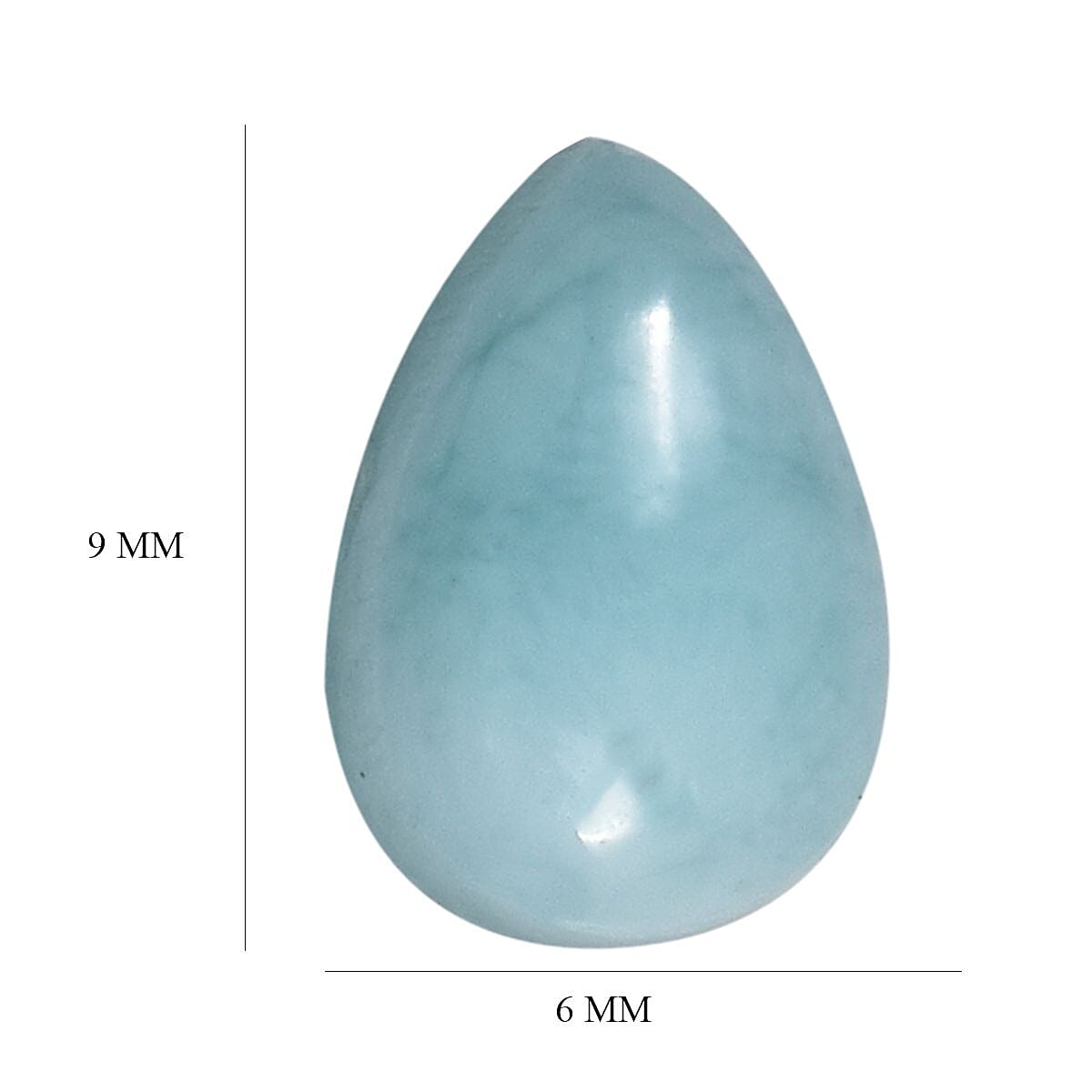 AA Larimar (Pear 9x6 mm) 1.29 ctw