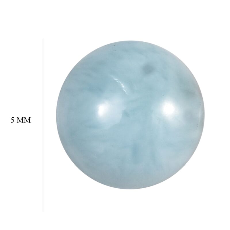 AA Larimar (Rnd 5 mm) 1.06 ctw