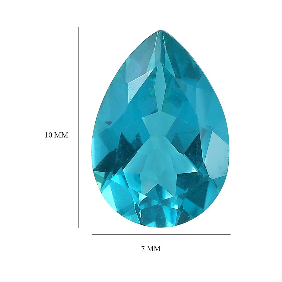 Paraiba Topaz (Pear 10x7 mm) 1.99 ctw