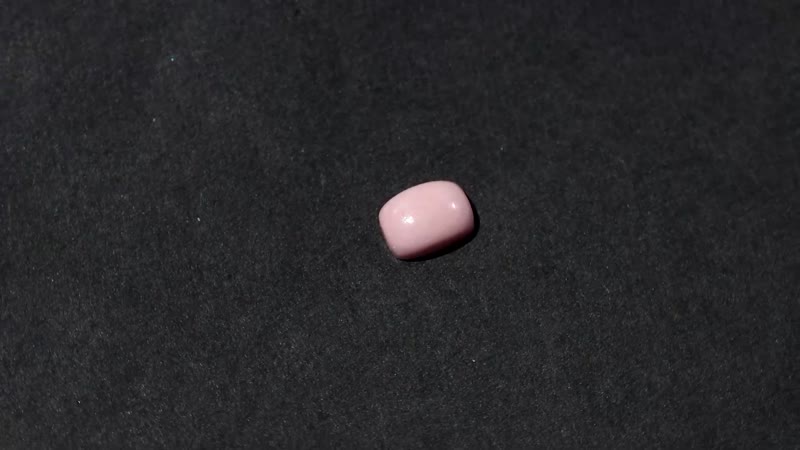 Peach Opal (Cush 7x5 mm) 0.54 ctw Loose Gemstone