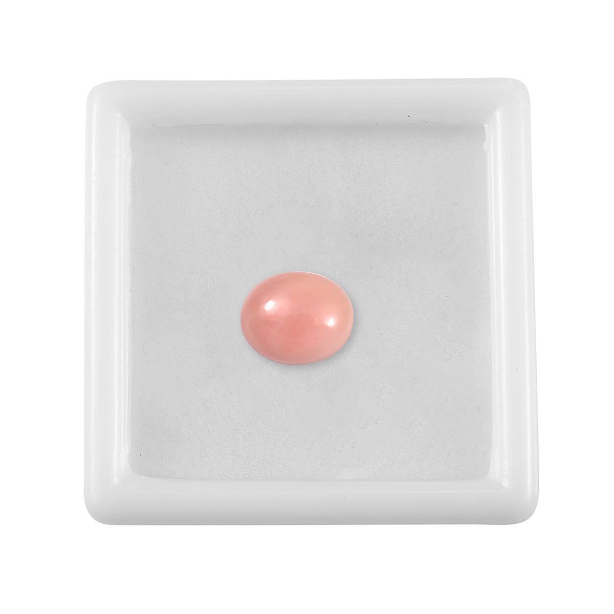 Peach Opal (Ovl 10x8 mm) 1.59 ctw image number 2