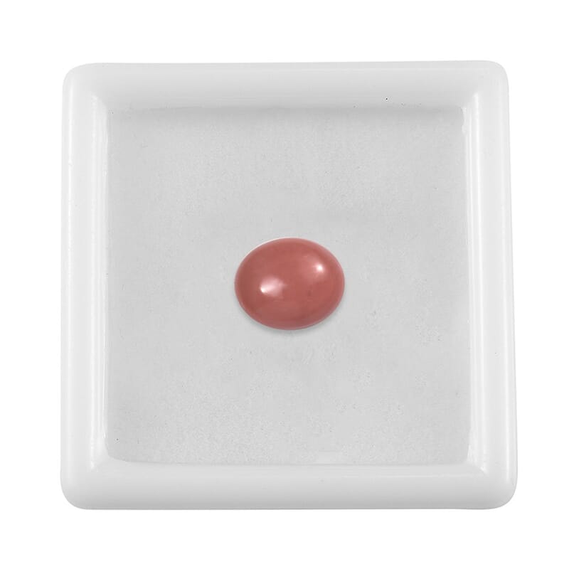 AAA Peach Opal (Ovl 10x8 mm) 1.53 ctw