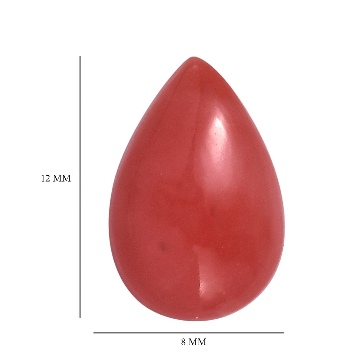 AAA Peach Opal (Pear 12x8 mm) 1.73 ctw image number 3