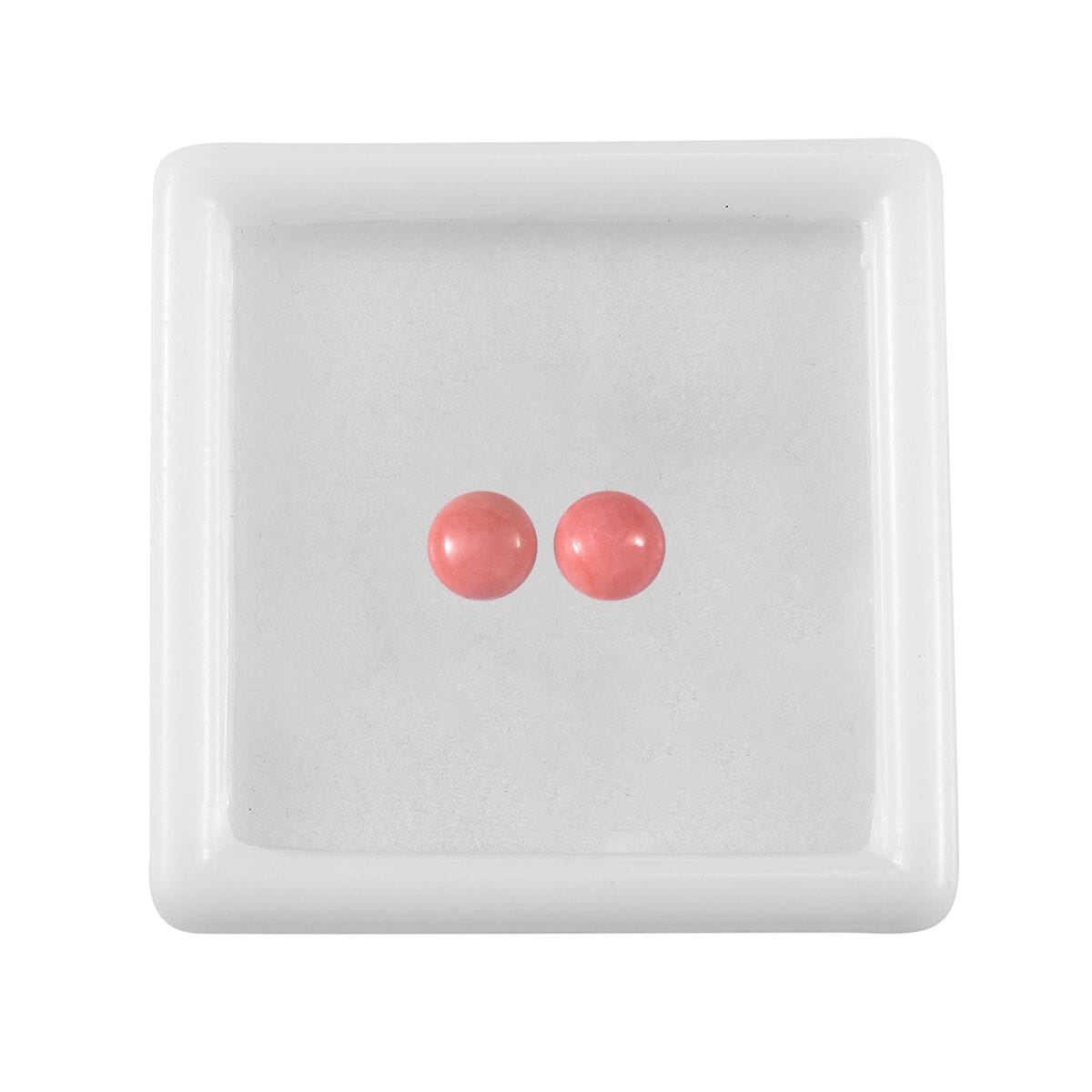Peach Opal Set of 2 (Rnd 5 mm) 0.68 ctw image number 2