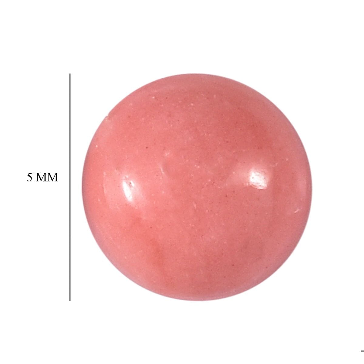 Peach Opal Set of 2 (Rnd 5 mm) 0.68 ctw image number 3