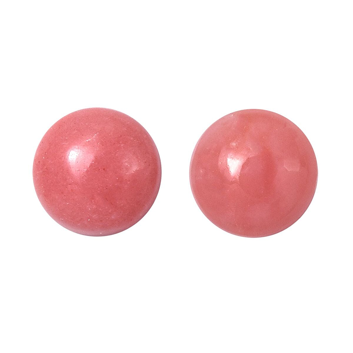 Peach Opal Set of 2 (Rnd 5 mm) 0.69 ctw image number 0