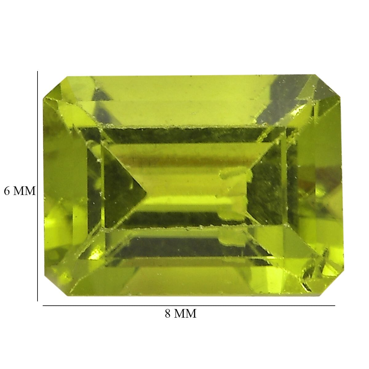Hebei Peridot (Oct 8x6 mm) 1.52 ctw image number 3