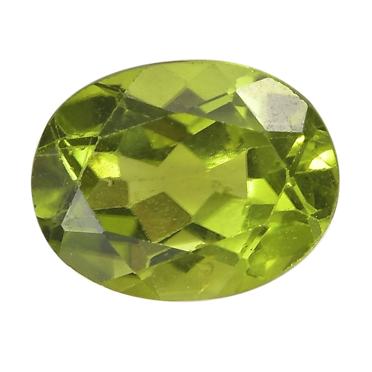 Hebei Peridot (Oval 9x7 mm) 1.66 ctw image number 0