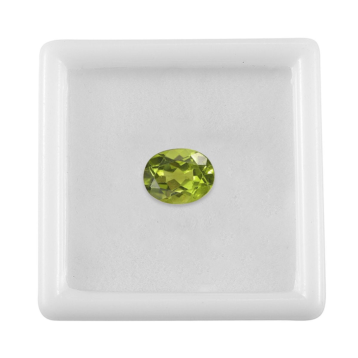 Hebei Peridot (Oval 9x7 mm) 1.66 ctw