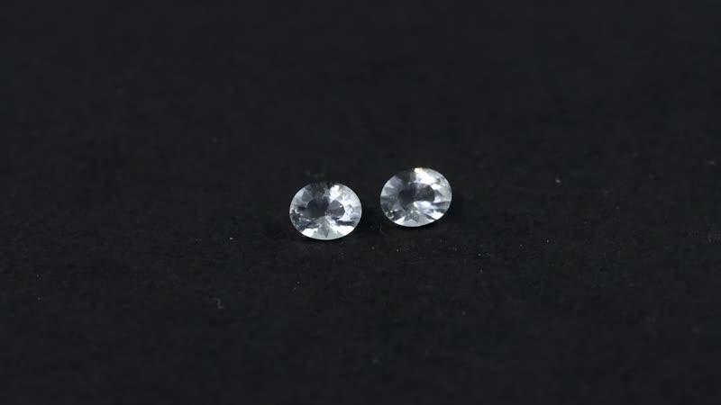 Petalite Set of 2 (Oval 5x4 mm) 0.46 ctw