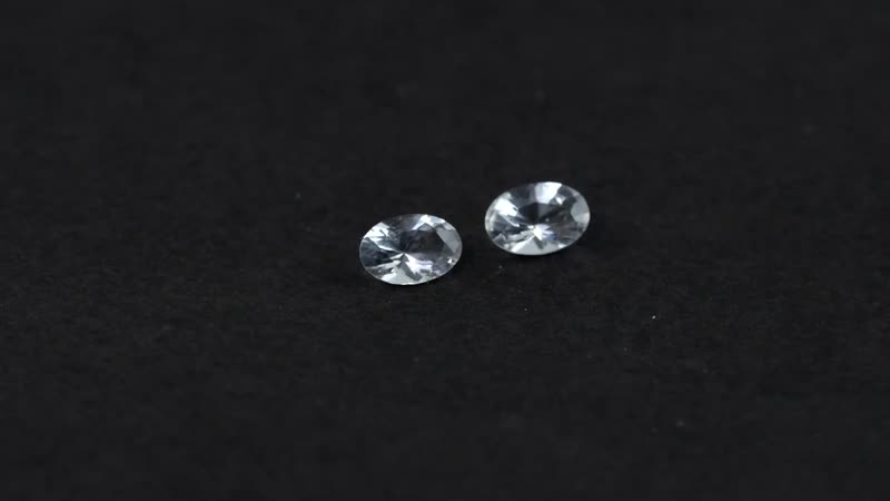 Petalite Set of 2 (Oval 6x4 mm) 0.60 ctw