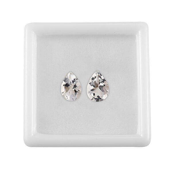 Petalite Set of 2 (Pear 7x5 mm) 1.01 ctw