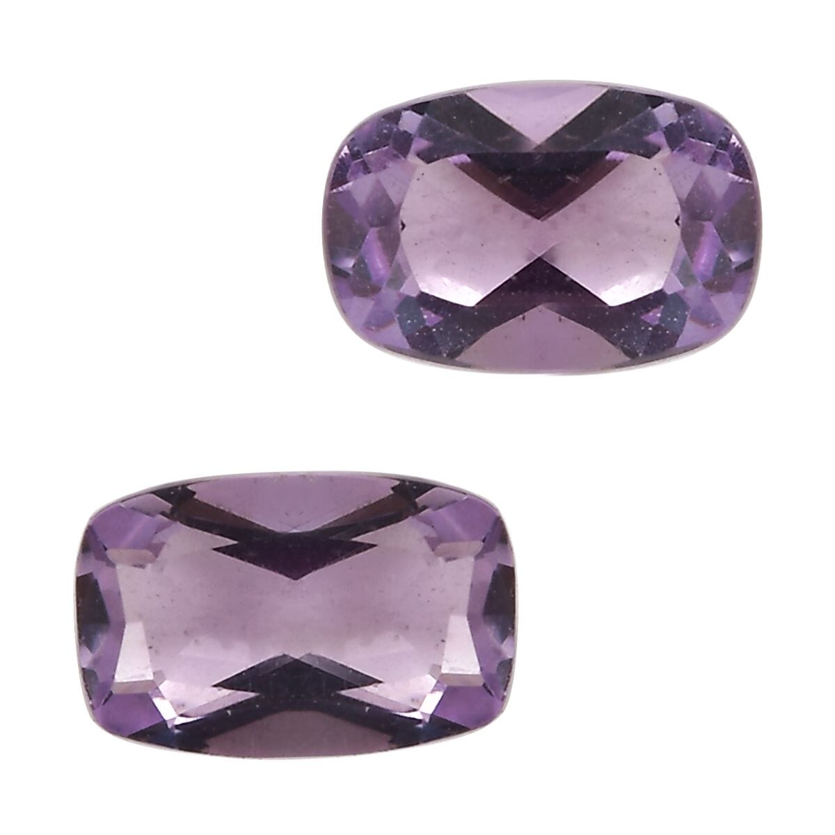 Rose De France Amethyst (Cush 6x4 mm) 0.84 ctw image number 0