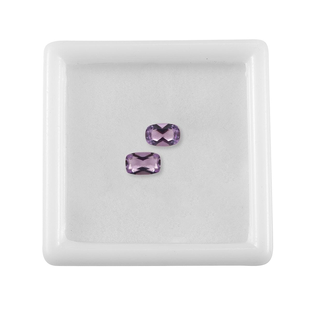 Rose De France Amethyst (Cush 6x4 mm) 0.84 ctw image number 2