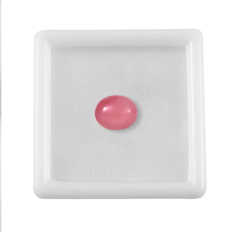 AA Peruvian Pink Opal (Ovl 10x8 mm) 2.03 ctw