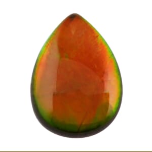 AAAA Canadian Ammolite (Pear 8x6 mm) 0.75 ctw