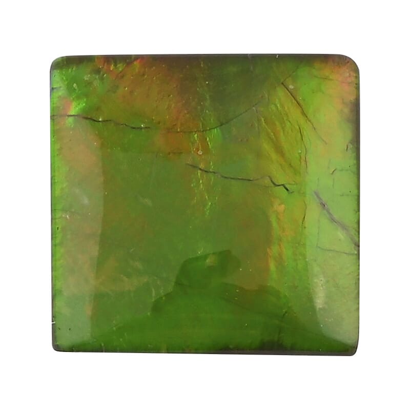 AAAA Canadian Ammolite (Sqr 9x9 mm) 2.20 ctw