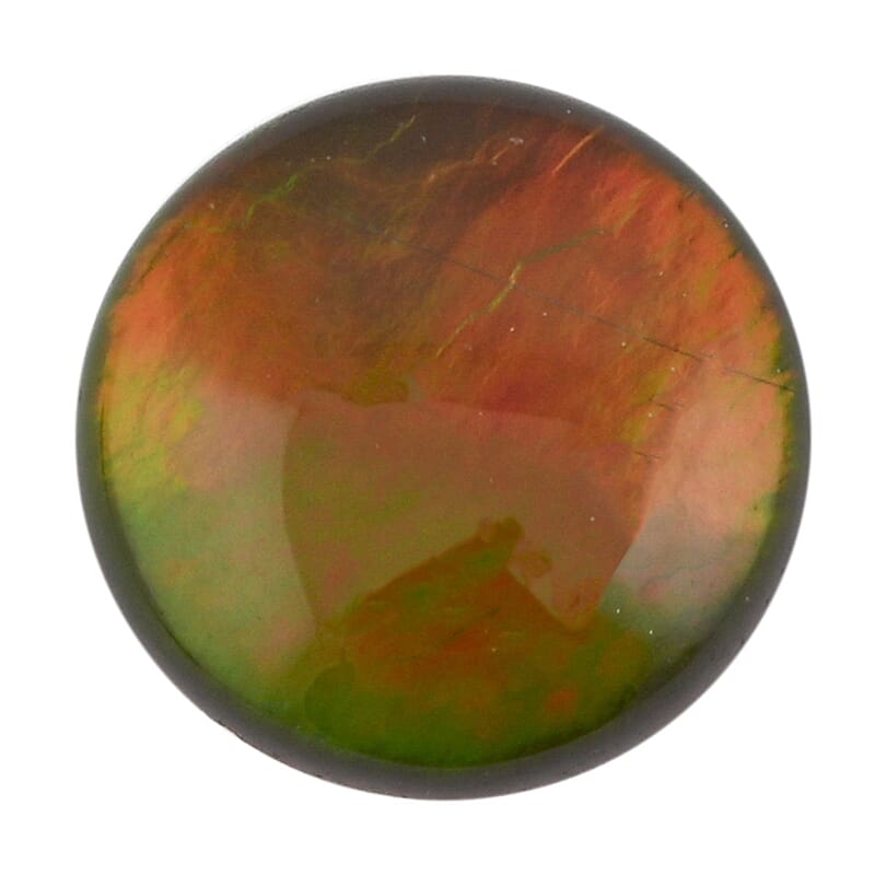 AAAA Canadian Ammolite (Rnd 7 mm) 1.00 ctw