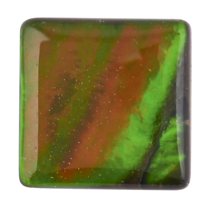 AAAA Canadian Ammolite (Sqr 6x6mm) 0.75 ctw