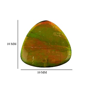 AAAA Canadian Ammolite (Trl 10x10mm) 2.00 ctw