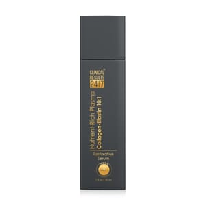 Clinical Results 24/7 Nutrient-Rich Plasma Collagen-Elastin 10:1 Restorative Serum (1oz) Made in US