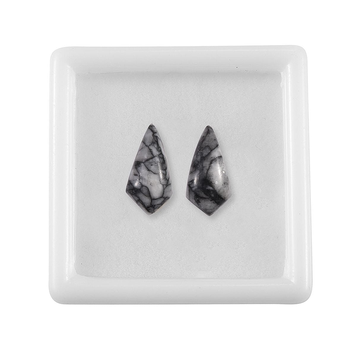 Austrian Pinolith Set of 2 (Kite 14x7 mm) 4.62 ctw