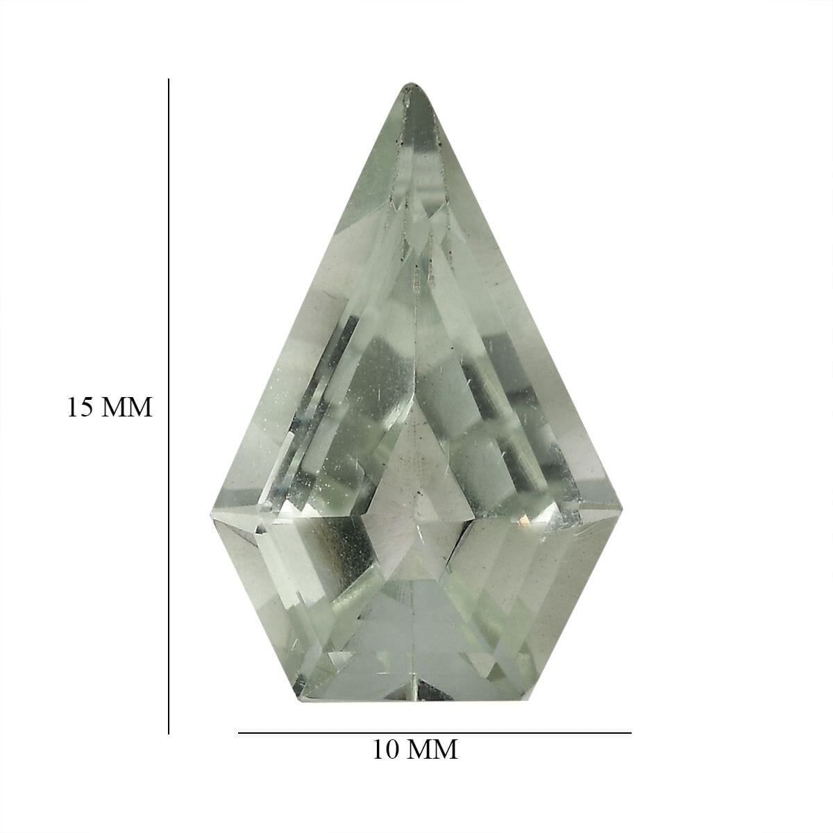 Montezuma Prasiolite (Fancy 15x10 mm) 4.09 ctw image number 3
