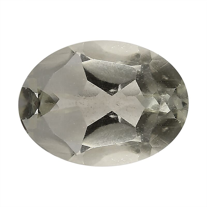 Montezuma Prasiolite (Oval 8x6 mm) 0.92 ctw