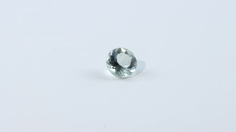 Montezuma Prasiolite (Rnd 8 mm) 1.62 ctw