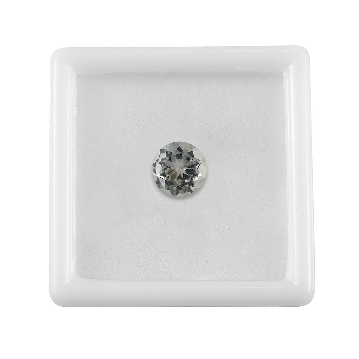 Montezuma Prasiolite (Rnd 8 mm) 1.62 ctw