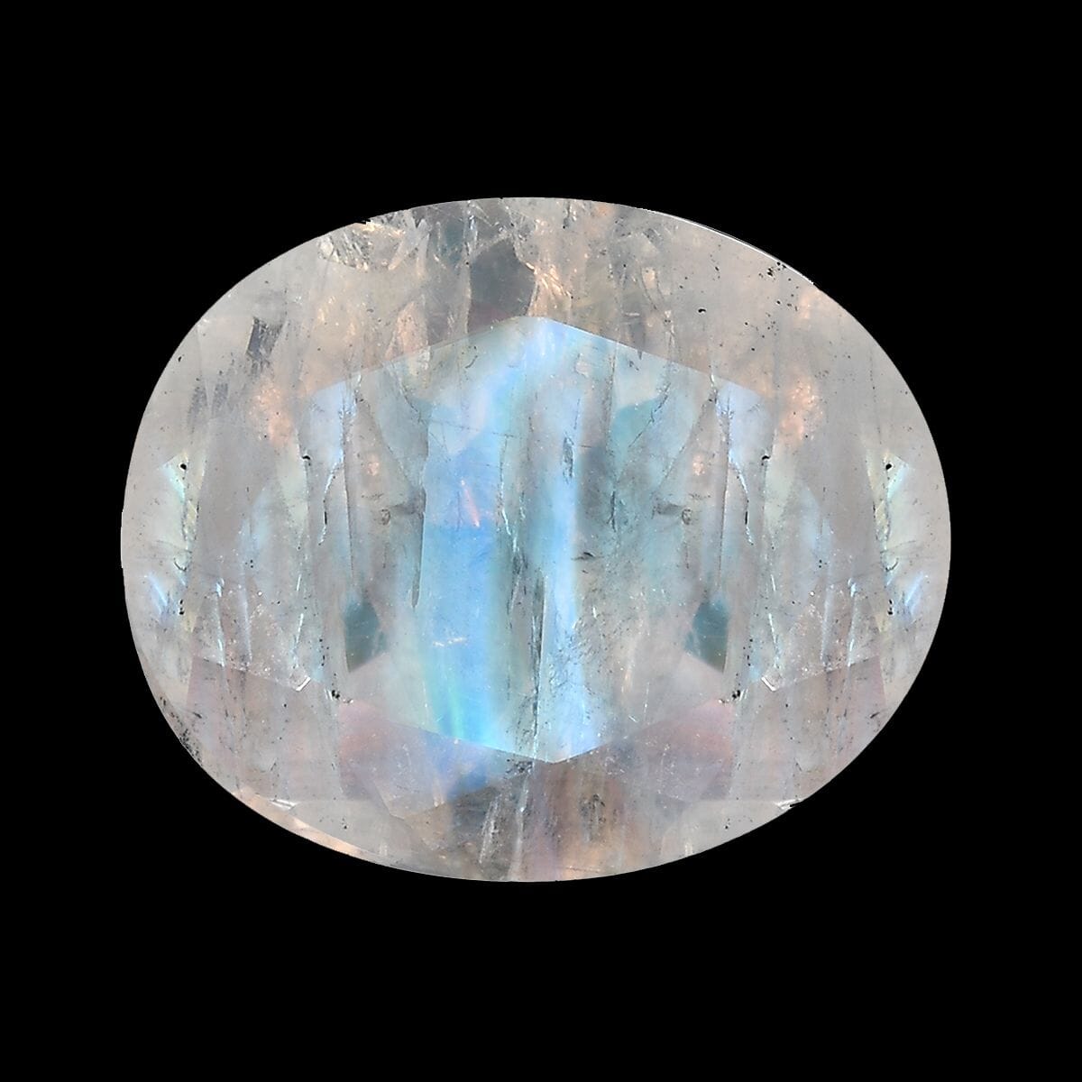 AA Rainbow Moonstone (Fancy 12x10 mm) 4.08 ctw image number 0