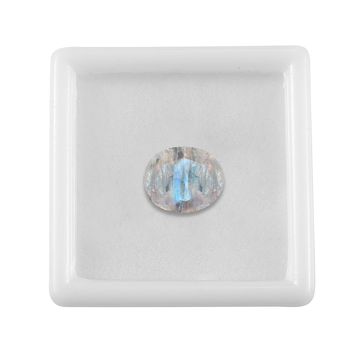 AA Rainbow Moonstone (Fancy 12x10 mm) 4.08 ctw