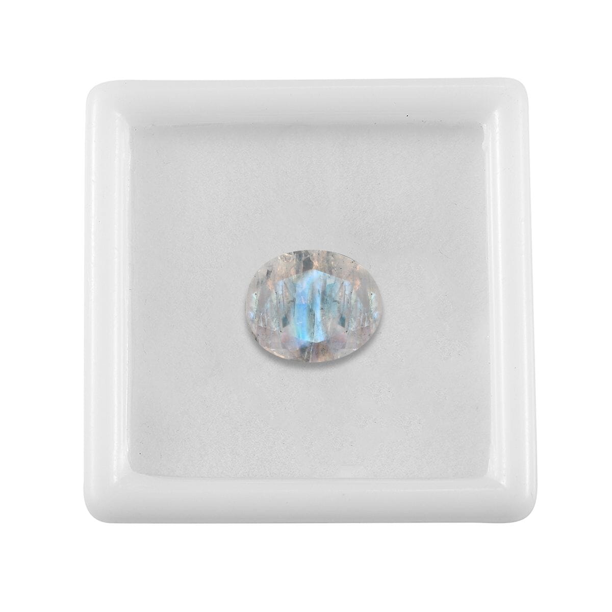 AA Rainbow Moonstone (Fancy 12x10 mm) 4.08 ctw image number 2