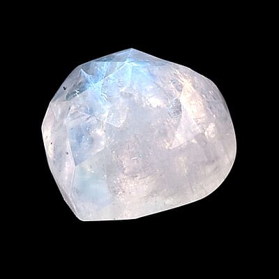 Rainbow Moonstone Set of 2 (Heart 5 mm) 0.98 ctw Loose Gemstone