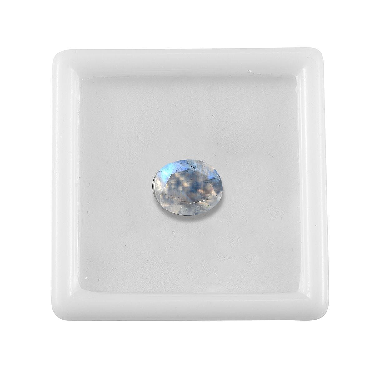AA Rainbow Moonstone (Oval 10x8 mm) 2.64 ctw